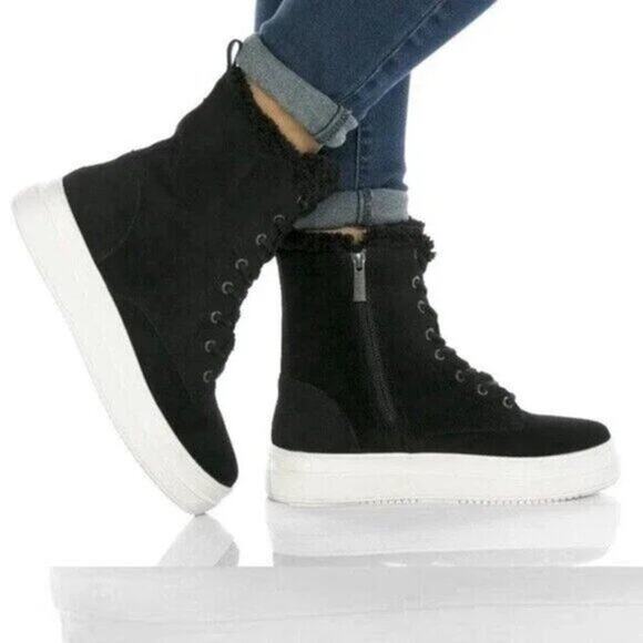 J/SLIDES Shoes - J/SLIDES TORRIE BLACK PLATFORM WATER-RESISTANT WOMEN'S SIZE 8.5 NWOB